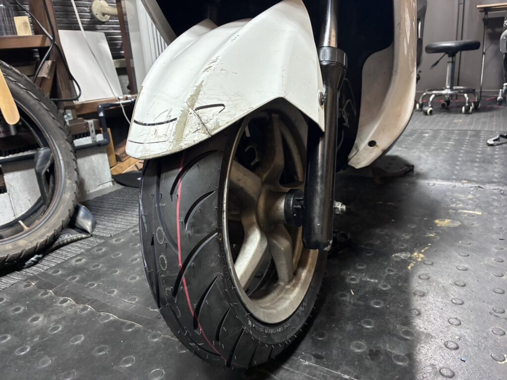 シグナスX SE44J フォークオーバーホール